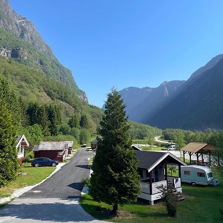 Gudvangen Camping Bagian luar foto