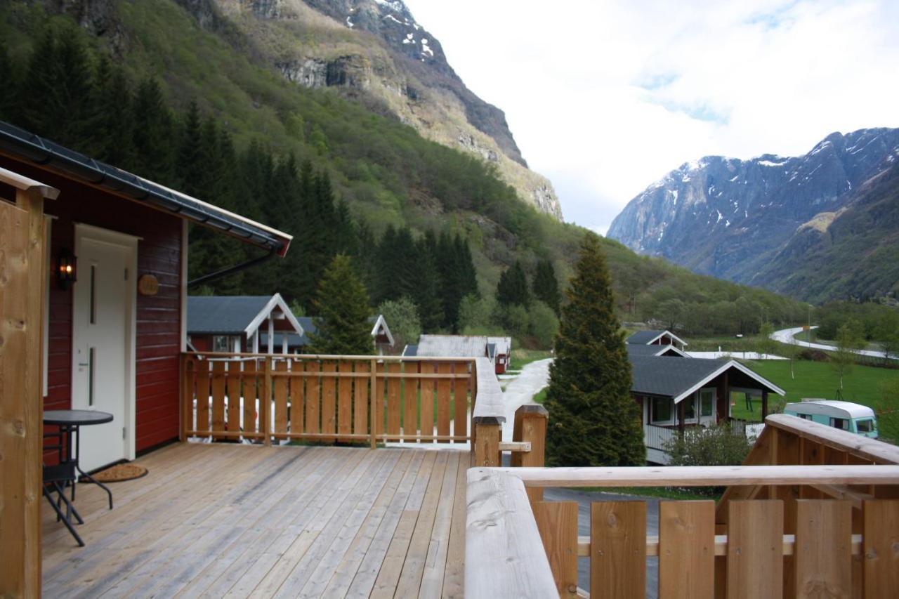 Gudvangen Camping Bagian luar foto