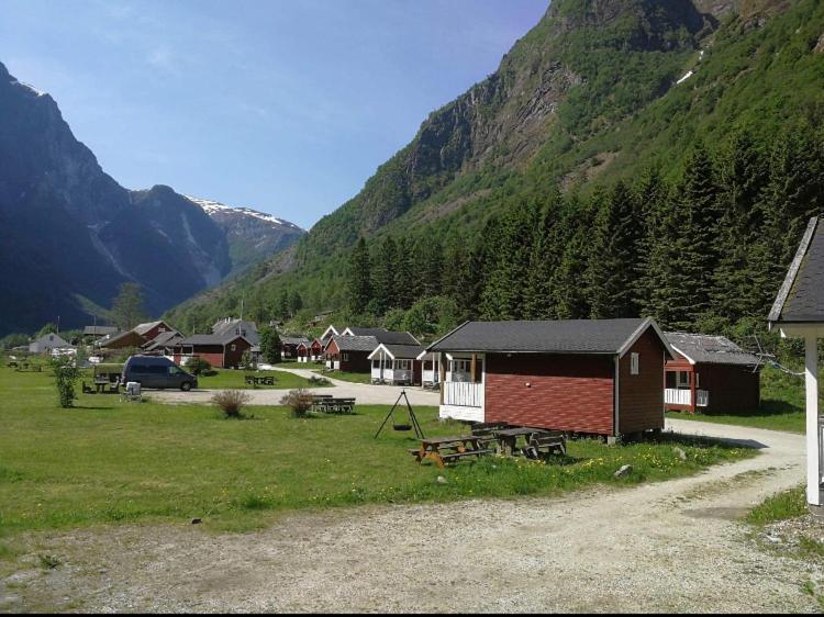 Gudvangen Camping Bagian luar foto