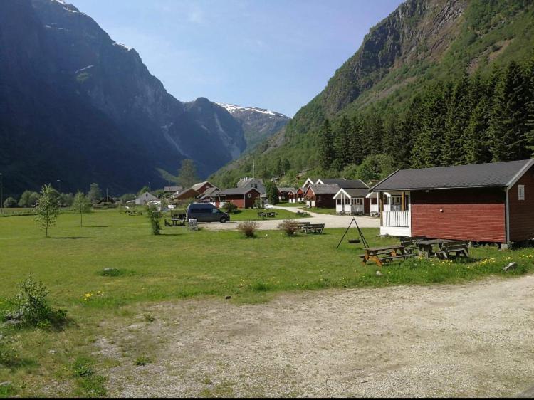 Gudvangen Camping Bagian luar foto