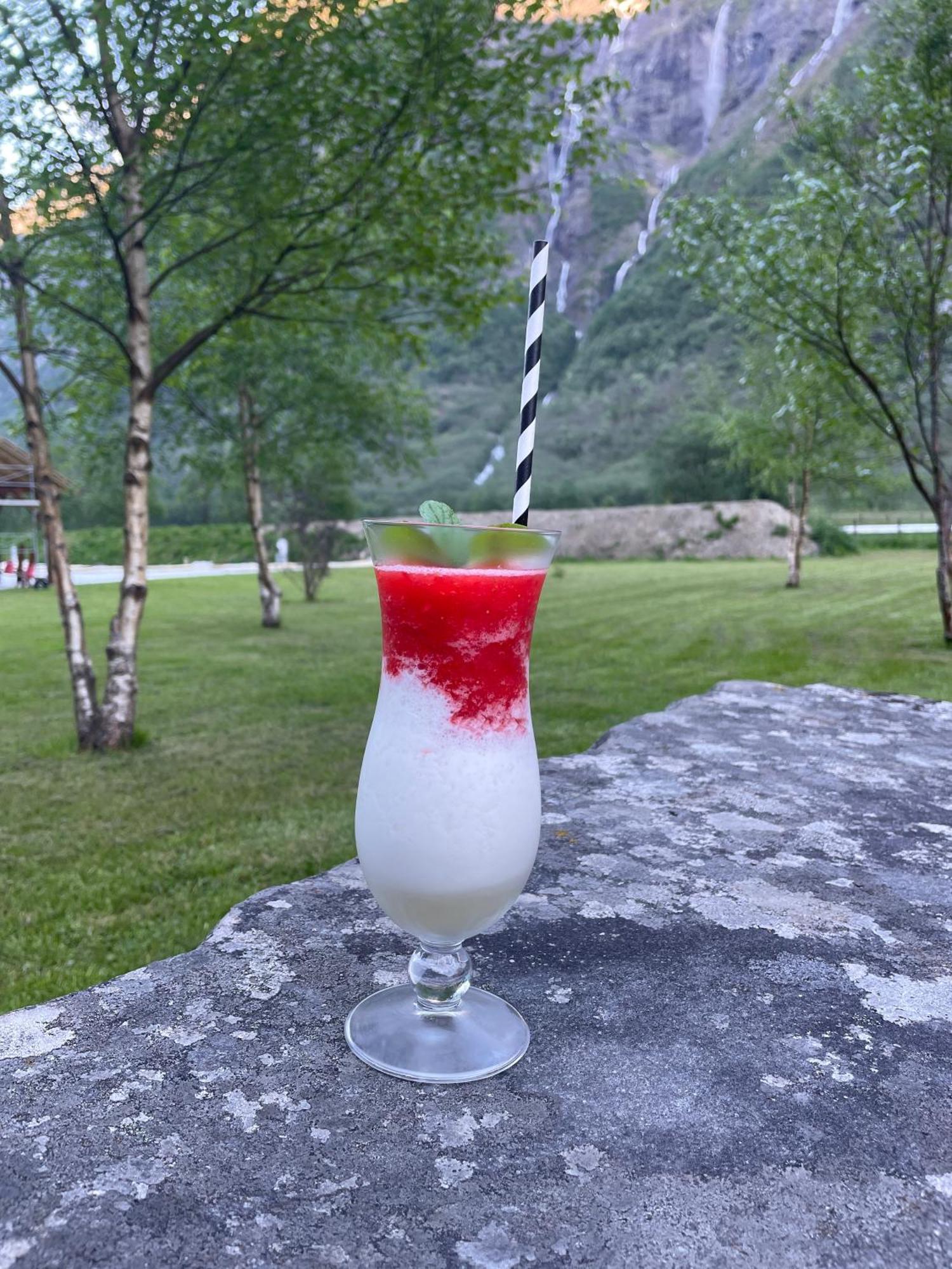 Gudvangen Camping Bagian luar foto