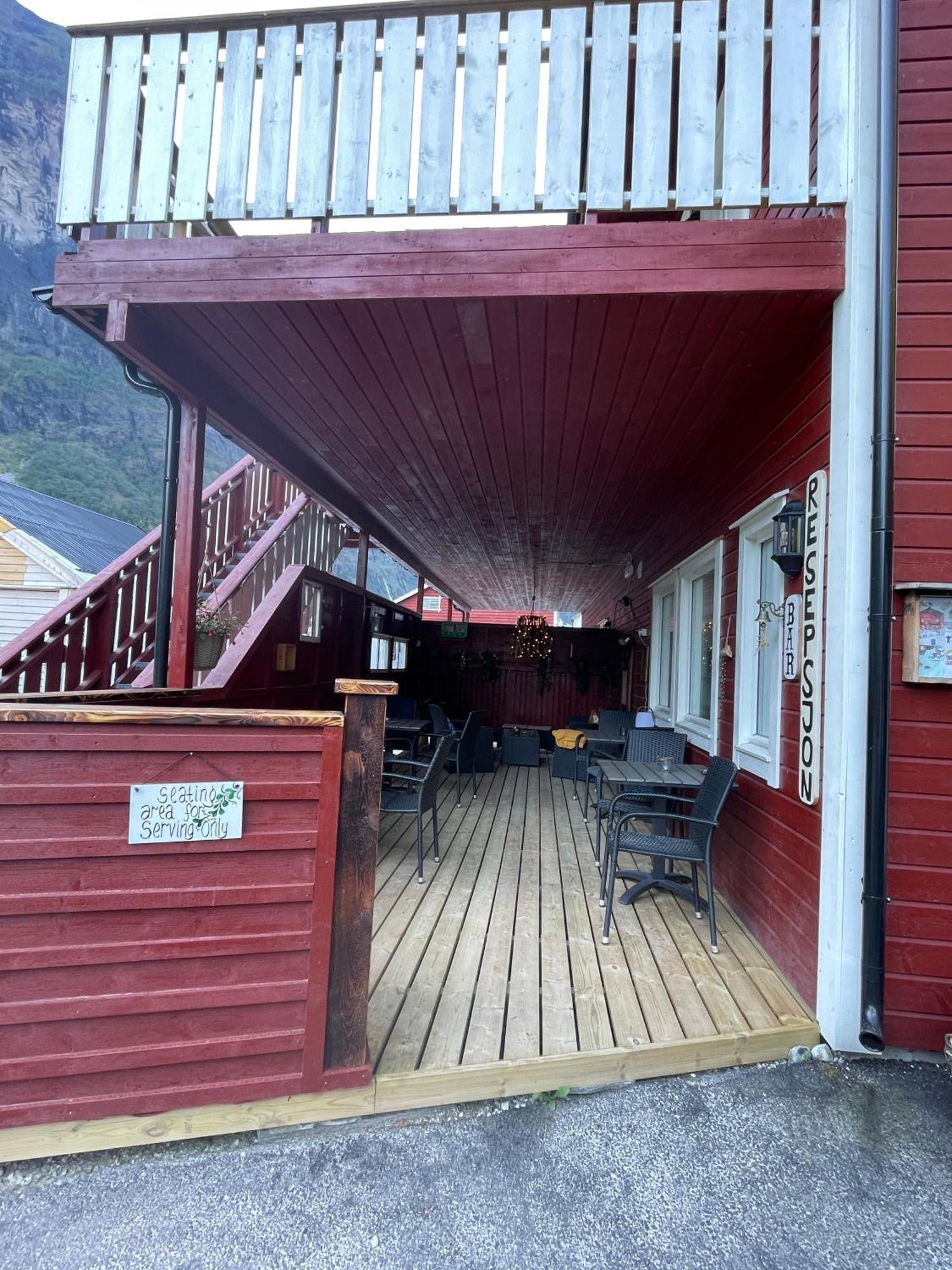 Gudvangen Camping Bagian luar foto