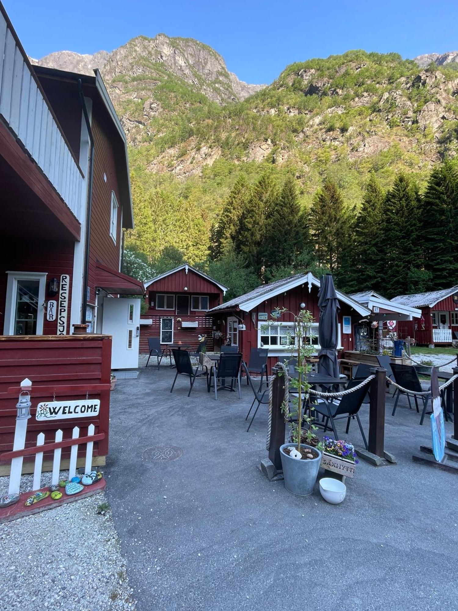 Gudvangen Camping Bagian luar foto