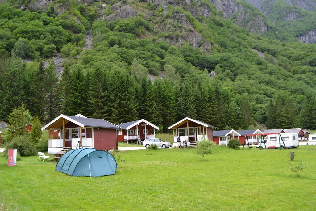 Gudvangen Camping Bagian luar foto