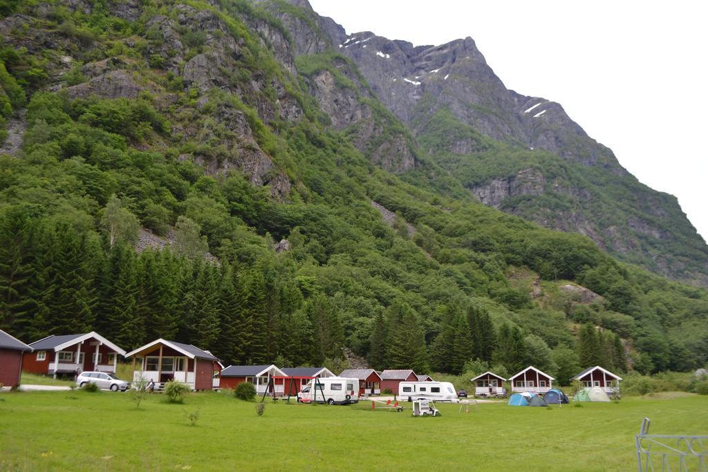 Gudvangen Camping Bagian luar foto