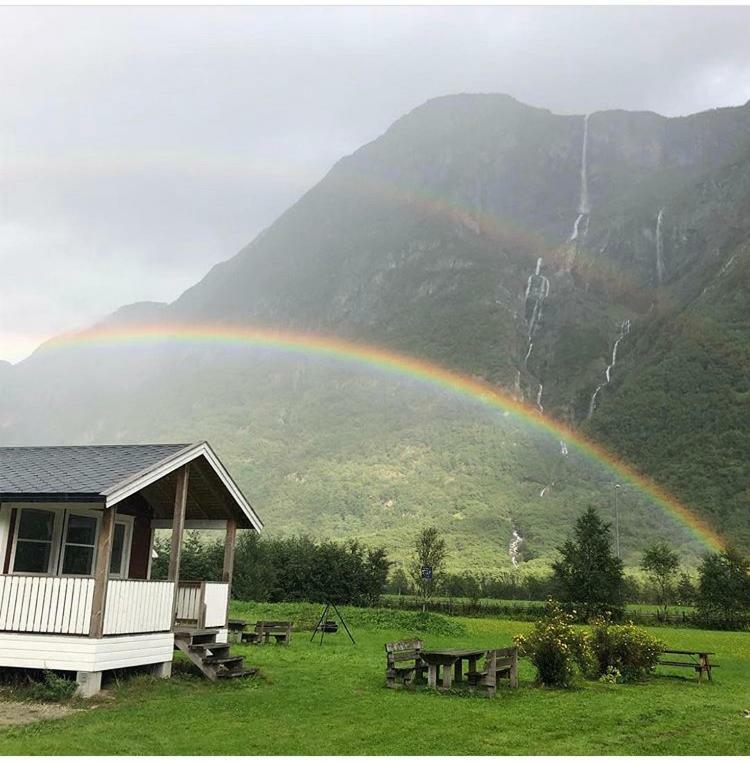 Gudvangen Camping Bagian luar foto