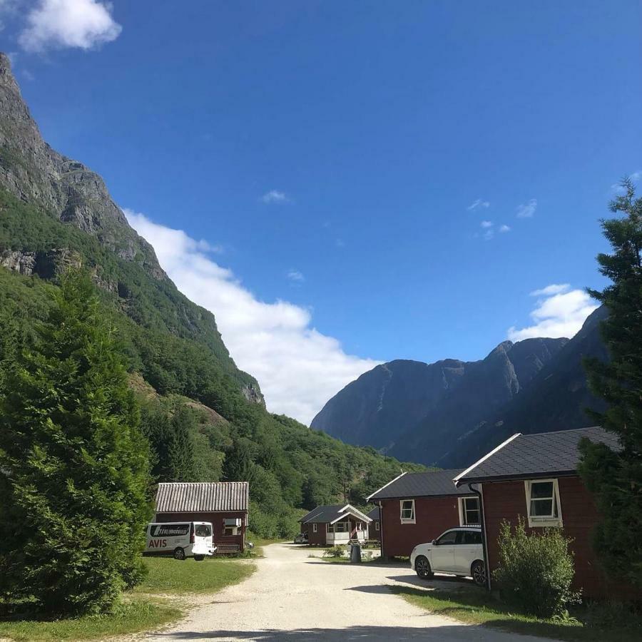 Gudvangen Camping Bagian luar foto