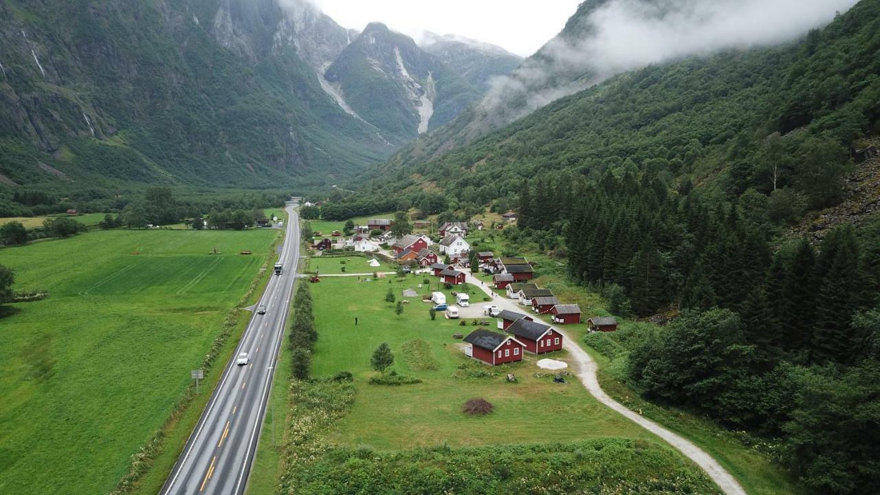 Gudvangen Camping Bagian luar foto